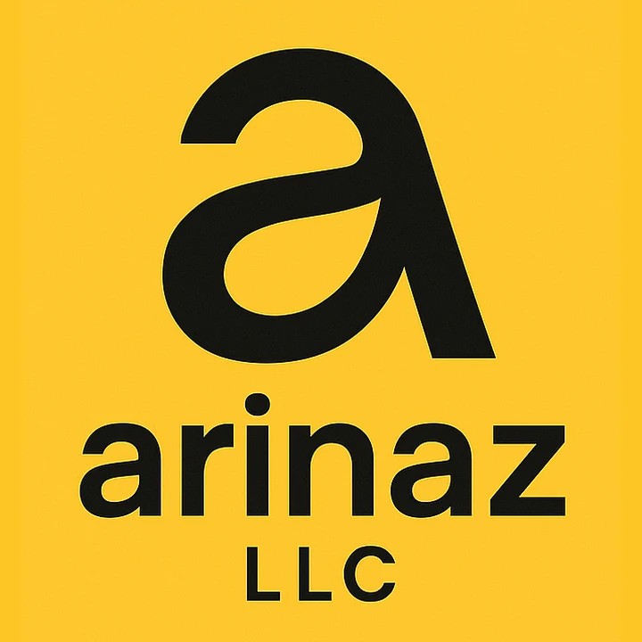 ARINAZ LLC gold logo